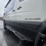 Mercedes sprinter side steps installation