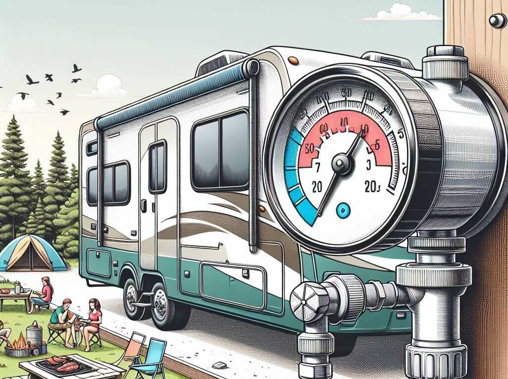 What is the max water pressure for a rv?