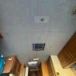 before rv new ceiling upholstery