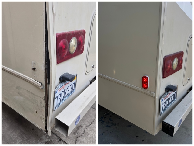 RV body repair Los Angeles