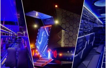party bus interior ideas