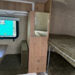 Closet in 17ft travel Trailer