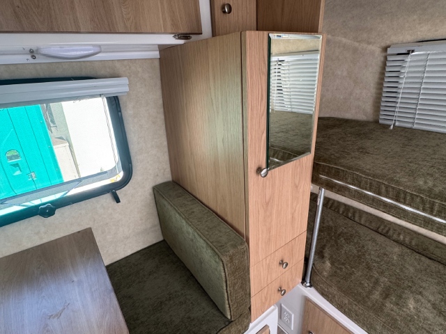 Custom Closet Storage Upgrade in 17ft Casita Trailer