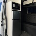 Mercedes Sprinter Interior new cabinet, fridge, microwave