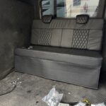 Sprinter Van Renovation new couch instalation