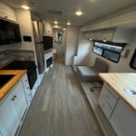 Thor Windsport Class A RV Remodel floor