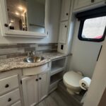 Thor Windsport Class A RV Remodel interior bathroom