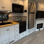 Thor Windsport Class A RV Remodel kitchen interior