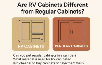 Are RV Cabinets Different from Regular Cabinets