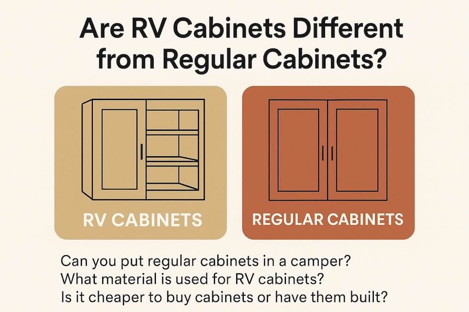 Are RV Cabinets Different from Regular Cabinets