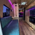 Ford Econoline van interior bench