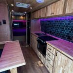 Ford Econoline van interior kitchen