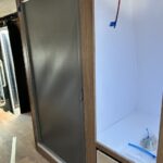 Ford Econoline van interior restoration toilet, cabinets