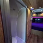 Ford Econoline van interior toilet remodel
