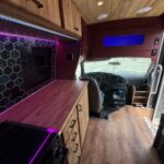 Ford Econoline van kitchen ideas