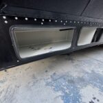Ford Econoline van remodeling storage