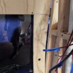 Ford Econoline van renovate new window