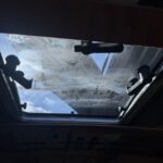Ford Econoline van renovation Skylight 1