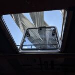 Ford Econoline van renovation Skylight 4
