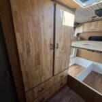 Ford Econoline van renovation closet