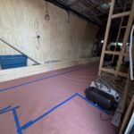 Ford Econoline van renovation interior