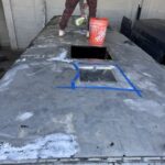 Ford Econoline van renovation roof