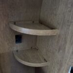 Ford Econoline van renovation shelves