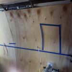 Ford Econoline van renovation window