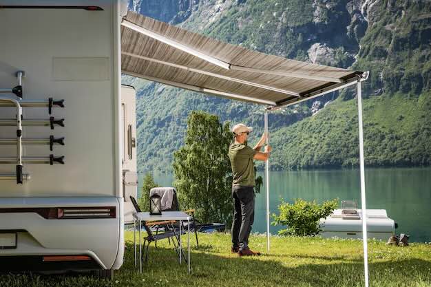 awning motorhome