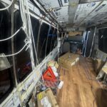 before Ford Econoline van renovation