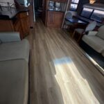new Flooring vinyl panels in RV 8
