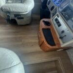 new Flooring vinyl panels in RV driver area
