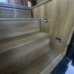 new Flooring vinyl panels in RV steps