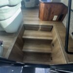 new Flooring vinyl panels in RV steps 2