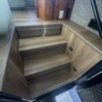 new Flooring vinyl panels in RV steps 8