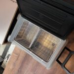 storage in ford econoline small freezer 12 under bench