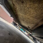 Damaged floor replacement in travel trailer