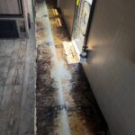 Floor replacement in RV after water damage 2