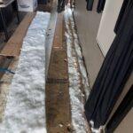 Floor replacement in RV after water damage 8