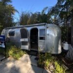 airstream trailer exterior before renovation