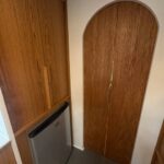 kitchen in airstream interior renovation 4