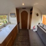 kitchen in airstream interior renovation 5