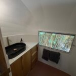toilet in airstream interior renovation 11