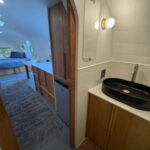 toilet in airstream interior renovation 3