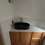 toilet in airstream interior renovation 4