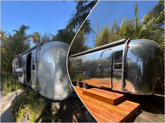 Airstream Trailer Conversion into a Summer Cabin