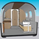 Custom airstream interior design