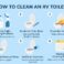 How to clean rv toilet?
