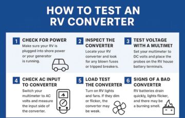 How to test rv converter
