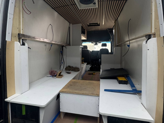 Mercedes-Benz Sprinter Van Interior built